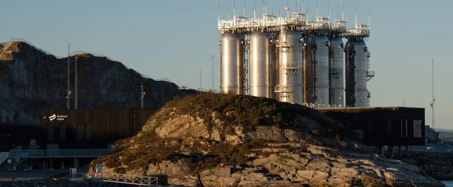 Equinor - The Northern Lights Carbon Capture and Storage facilities at Øygarden outside of Bergen.PNG