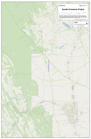 Sundre Crossover Project Map