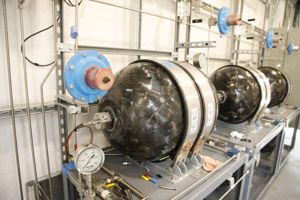 GTI's Hydrogen Technology Center will determine how to best use this low-carbon energy carrier for storing and “time shifting” renewable energy and leveraging the existing robust natural gas storage and delivery infrastructure to facilitate the transition to a low-carbon future. Photo: GTI